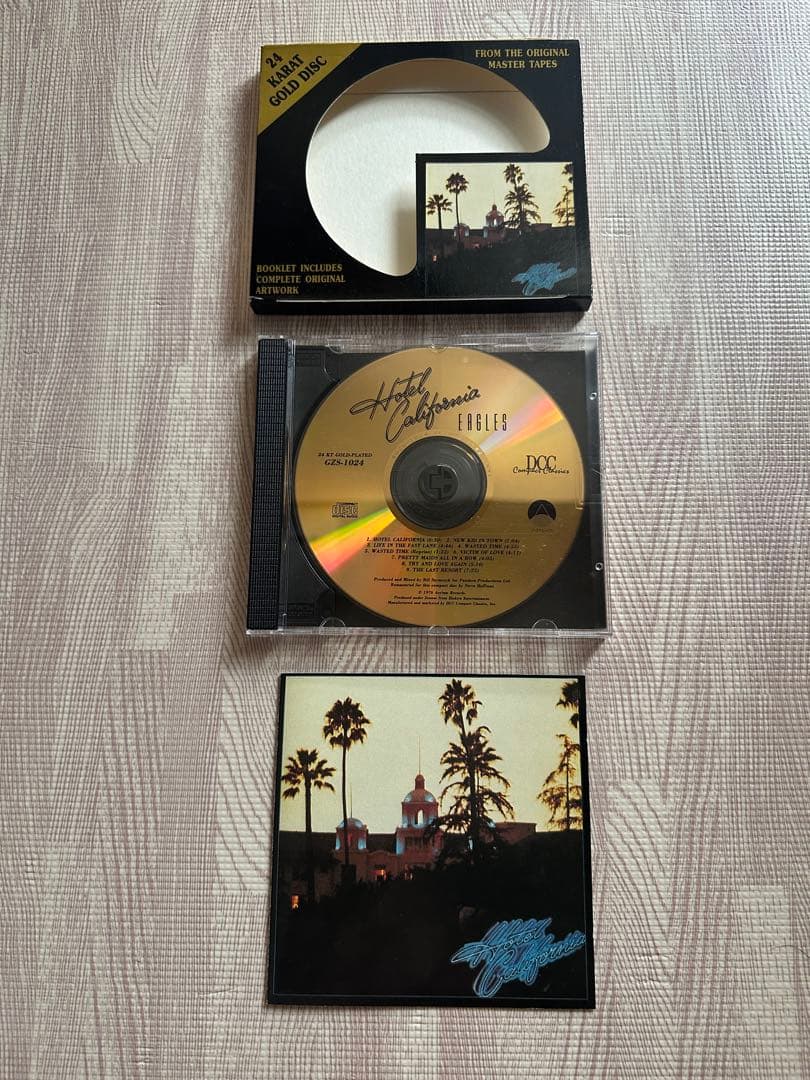 EAGLES／ホテルカリフォルニア／イーグルス／24k GOLD CD
