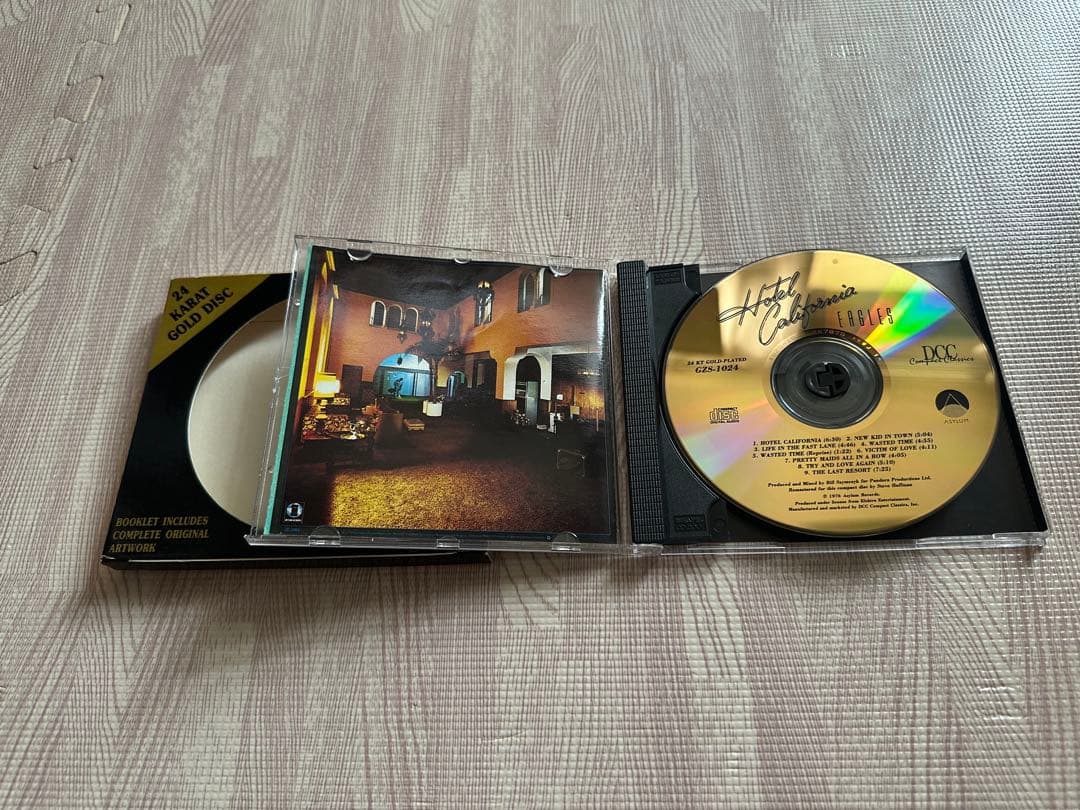 EAGLES／ホテルカリフォルニア／イーグルス／24k GOLD CD