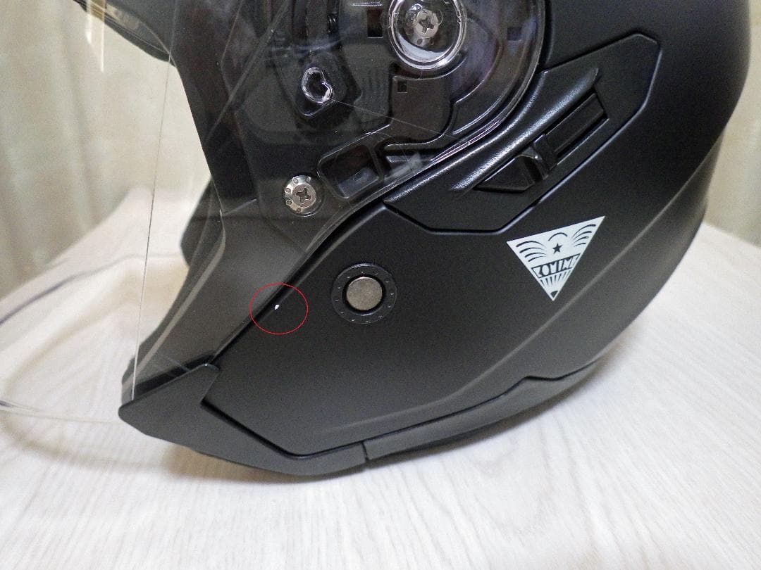 KOMINE ジェットヘルメット マットブラック XL HK-172 [中古]