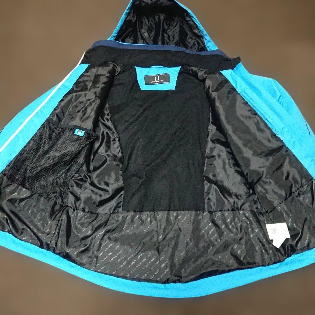 送料無料【ONYONE】水色×ネイビースキーウェア上下まとめ O/O