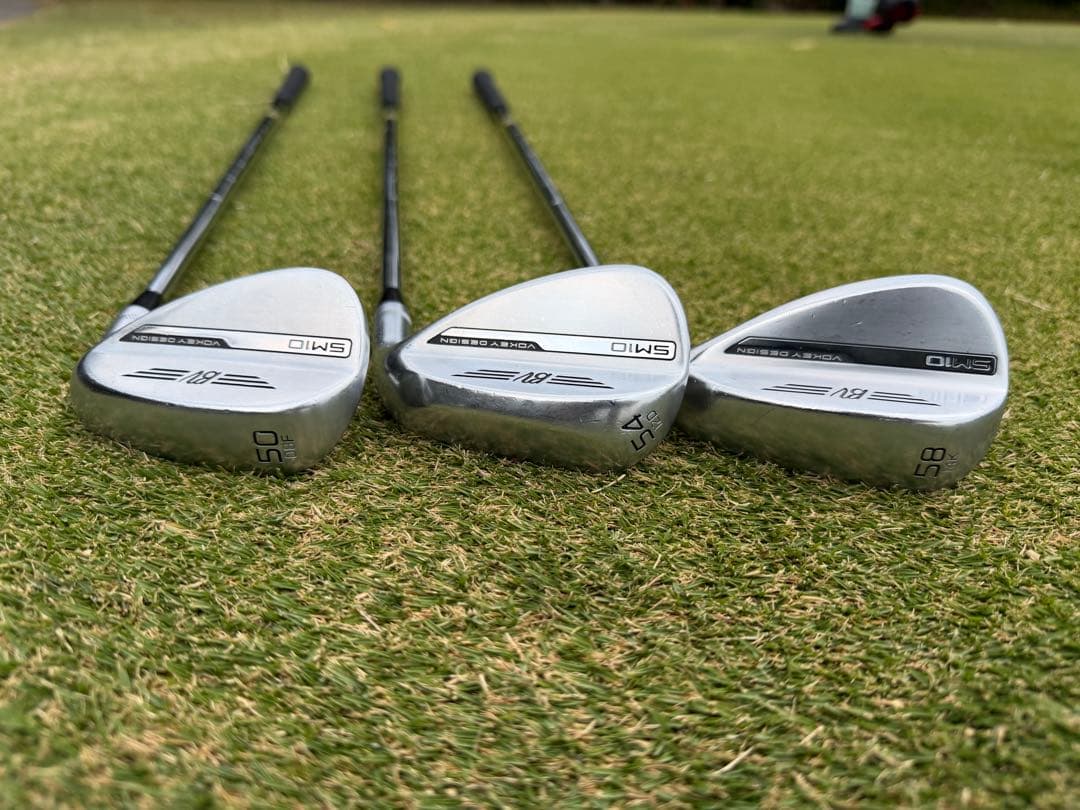 ボーケイvokey SM10ウェッジ3本(50・54・58)