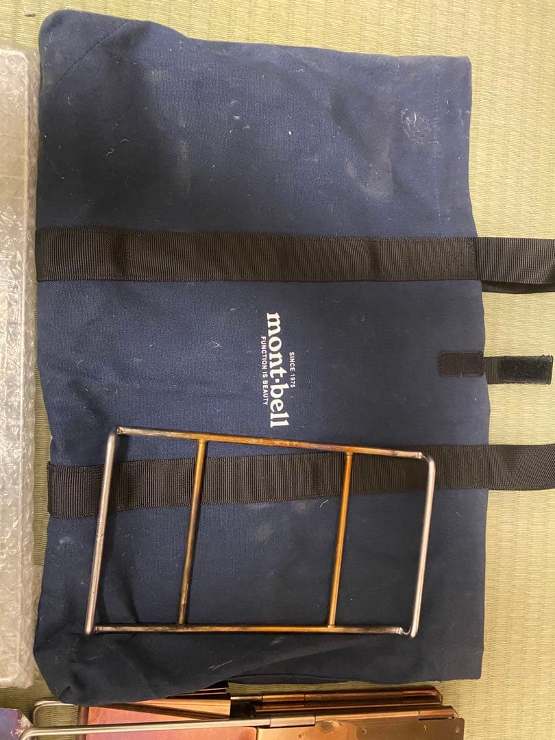 mont-bell フォールディング ファイヤーピット 収納バッグ付き