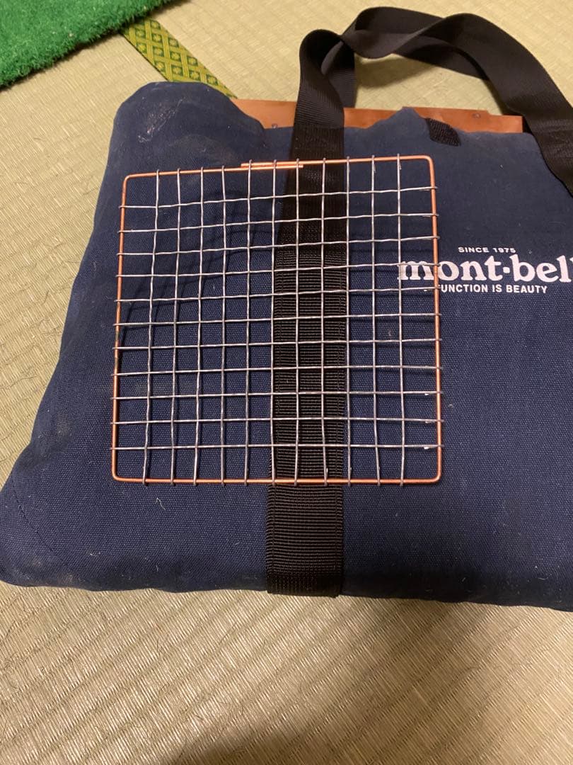 mont-bell フォールディング ファイヤーピット 収納バッグ付き