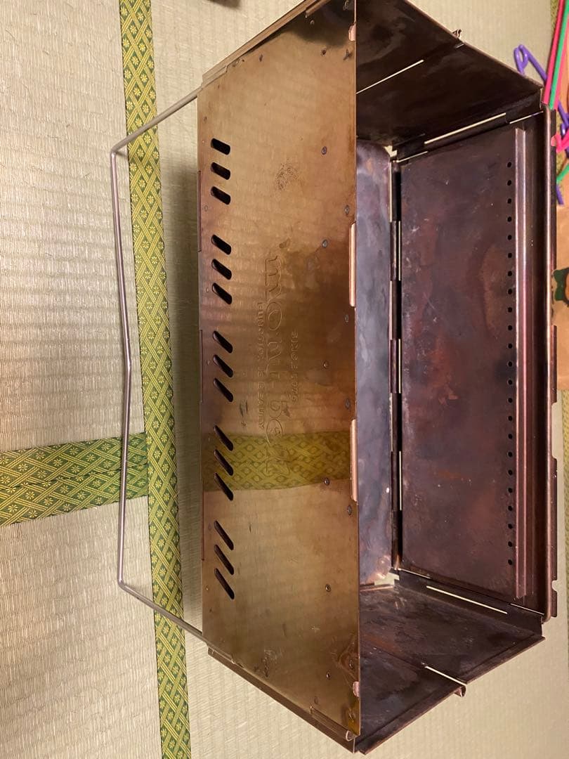 mont-bell フォールディング ファイヤーピット 収納バッグ付き