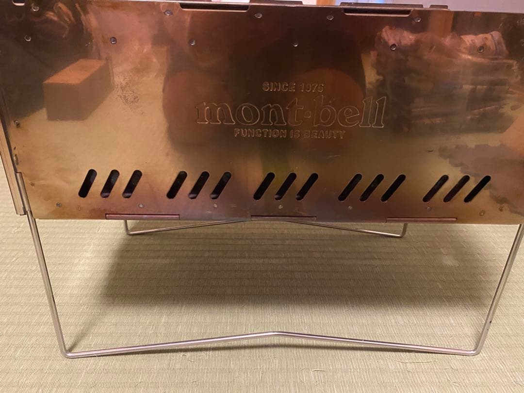 mont-bell フォールディング ファイヤーピット 収納バッグ付き