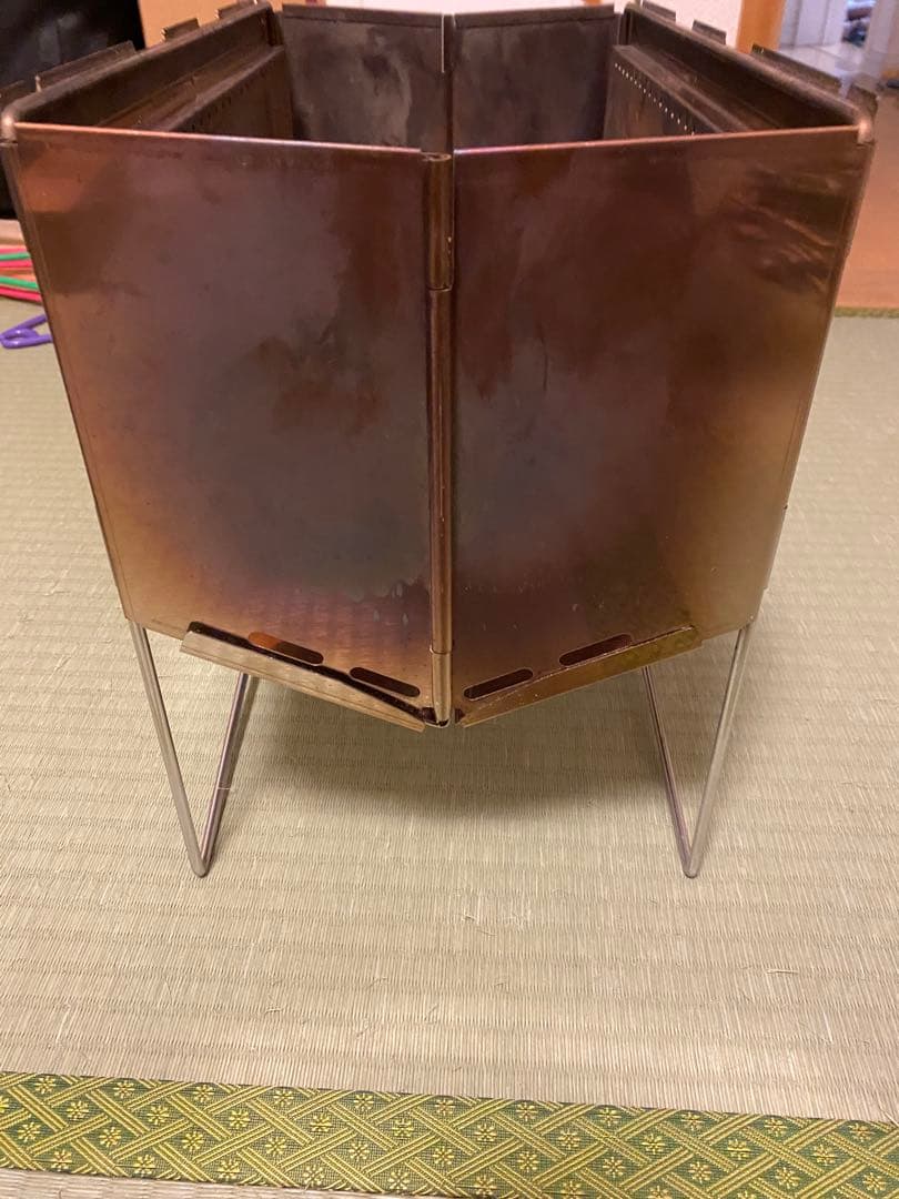 mont-bell フォールディング ファイヤーピット 収納バッグ付き