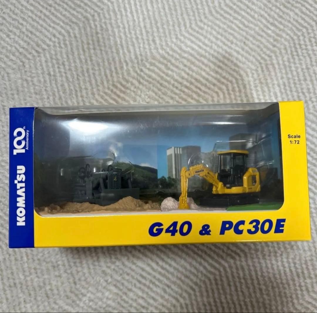 KOMATSU オリジナルミニチュア 6点セット