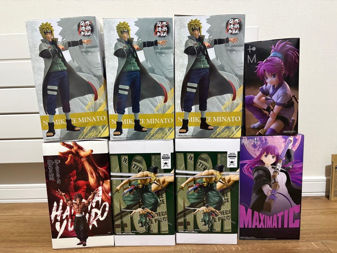 NARUTO 波風ミナト ワンピース　ゾロ　HUNTER×HUNTER マチ