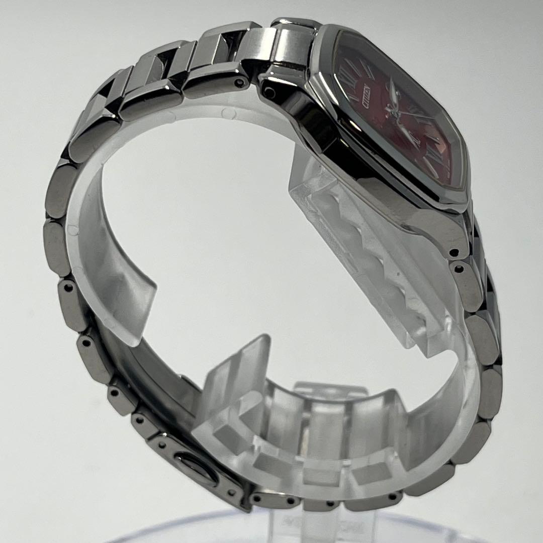 二次電池交換済 極美品 シチズン クロスシー xC エコ・ドライブ ワインレッド