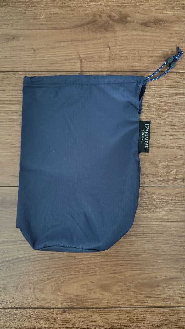 モンベル US スペリオダウン Vネックベスト メンズ ネイビー L