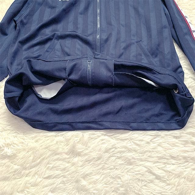 極美品✨️PUMA ジャージ上下 XL ネイビー 90′s ビッグ・刺繍ロゴ