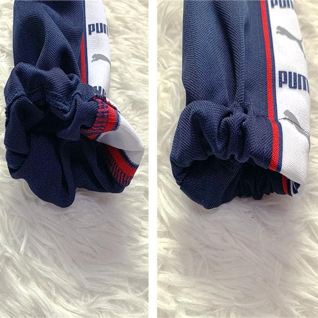 極美品✨️PUMA ジャージ上下 XL ネイビー 90′s ビッグ・刺繍ロゴ