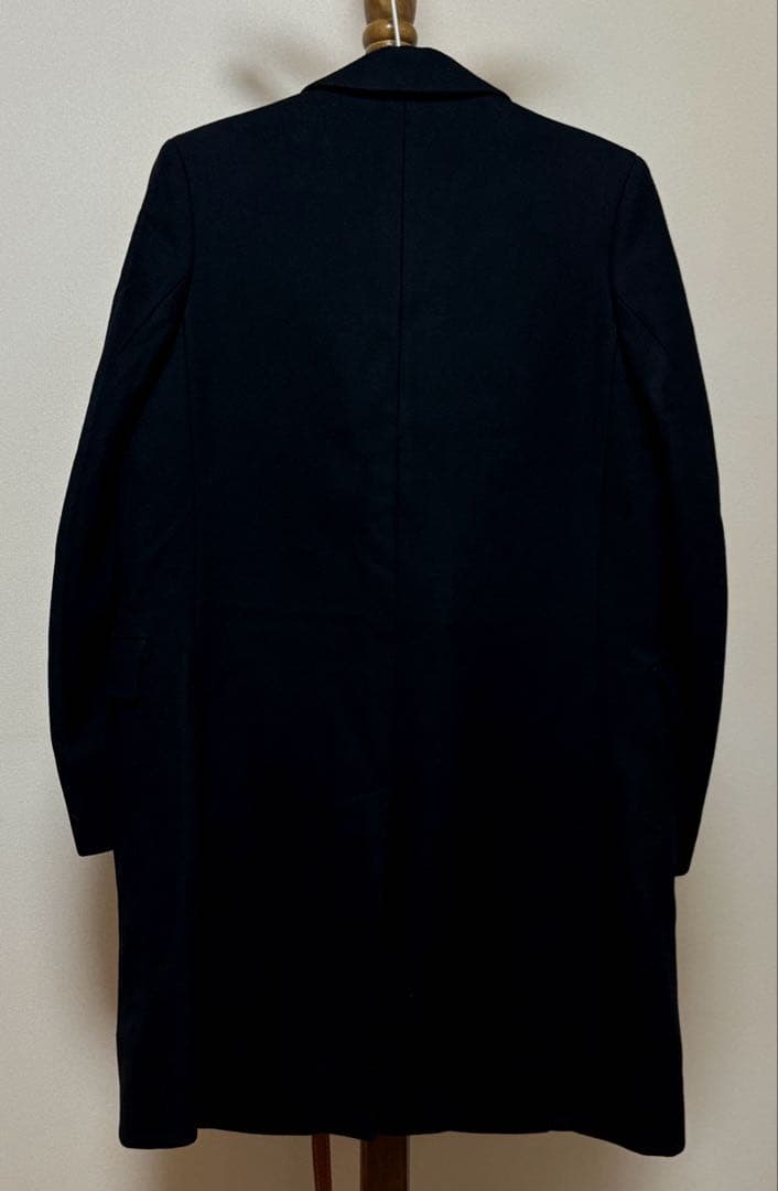 A.P.C. アーペーセー　ウール チェスターコート ブラック M