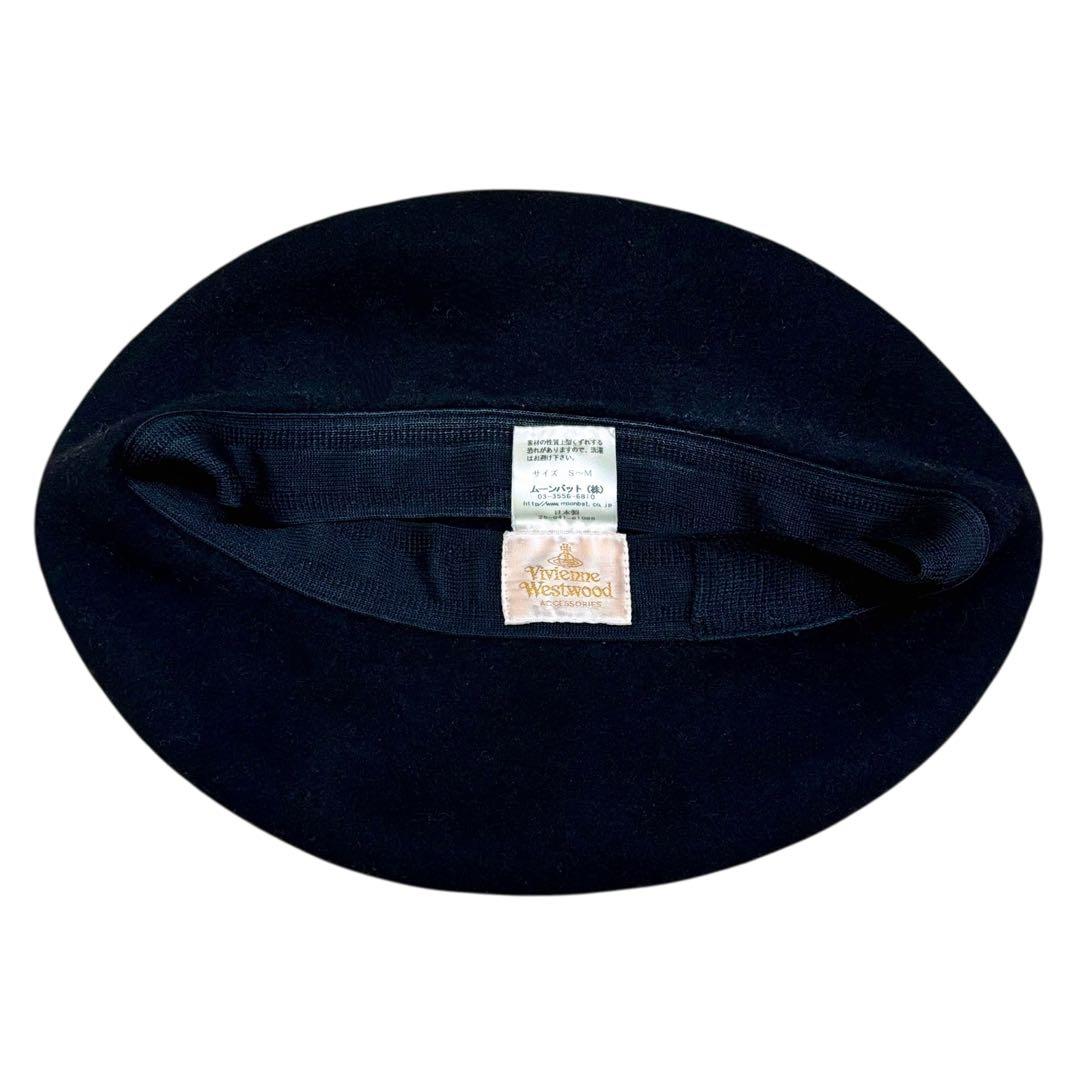 ヴィヴィアンウエストウッド スタッズ オーブ ベレー帽 Vivienne