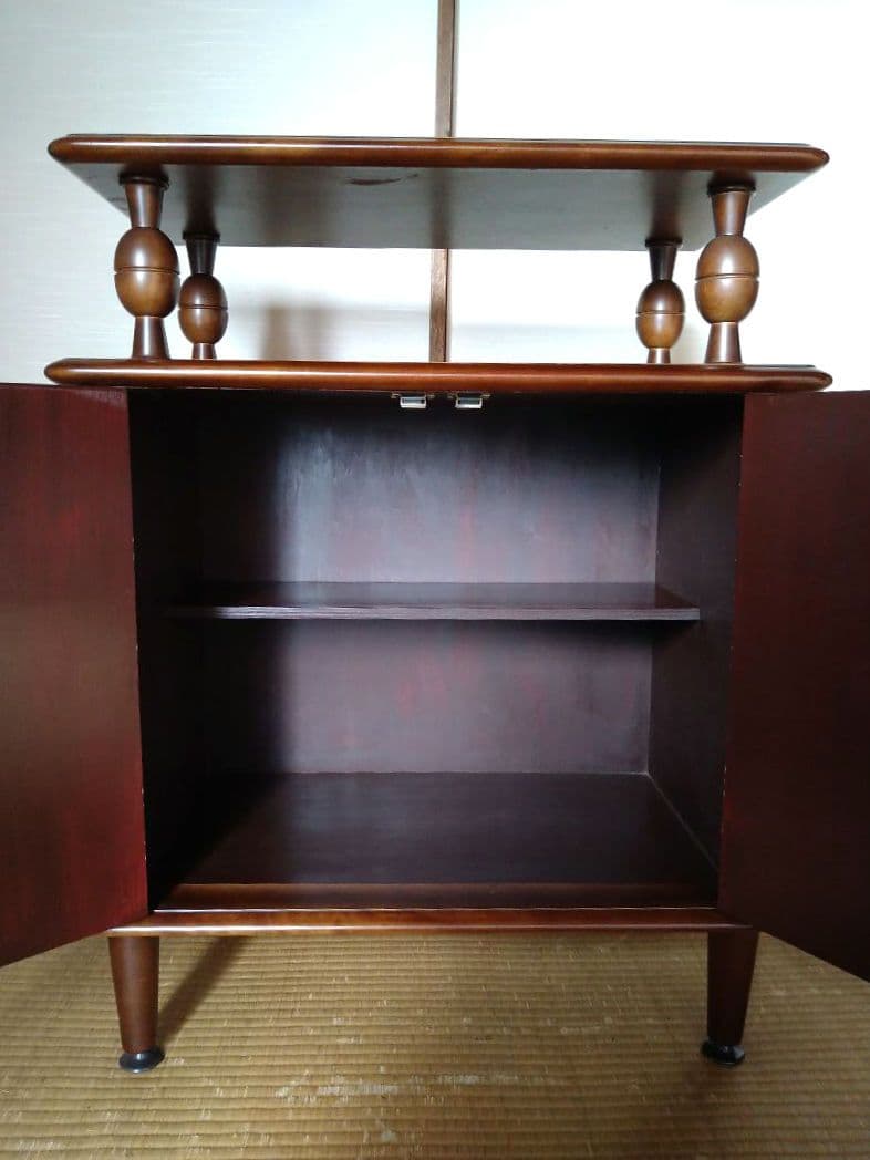 モリシゲ　MORISHIGE　キャビネット　木製　高さ約78cm 幅約62cm