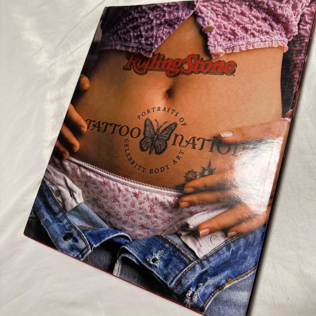 洋書　Rolling Stone Tattoo Nation タトゥー 写真集