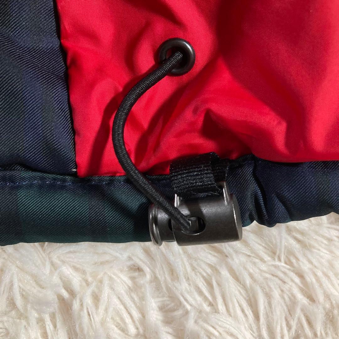 極美品 ポロバイラルフローレン ダウンベスト チェック ブラックウォッチ S