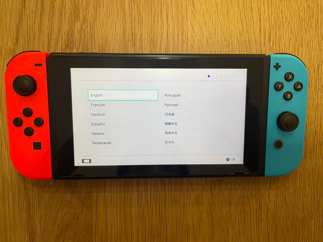 【フルセット】Nintendo Switch本体 マイクロSDカード付き