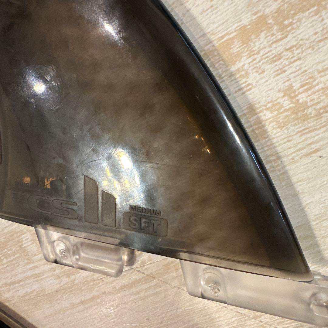 FCS Ⅱ FCS2 SFT M サーフボードフィン　ソフト　トライフィン