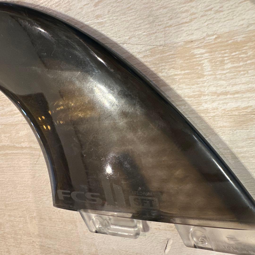 FCS Ⅱ FCS2 SFT M サーフボードフィン　ソフト　トライフィン