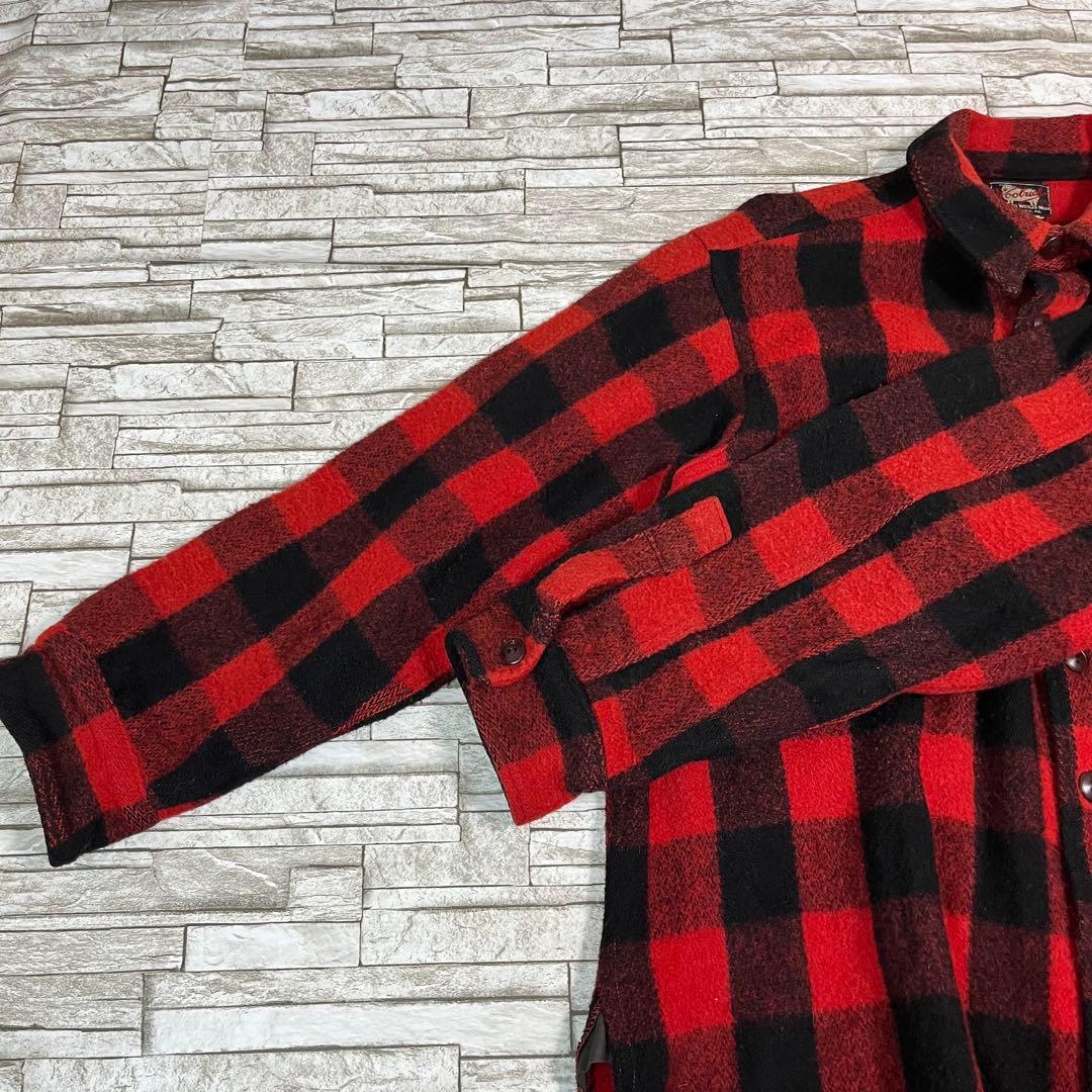 40s Woolrich マッキーノジャケット バッファローチェック ビンテージ