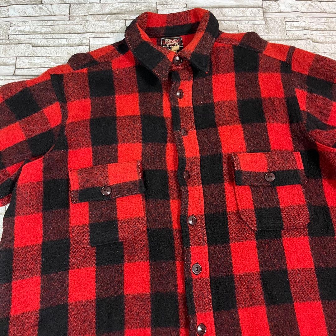 40s Woolrich マッキーノジャケット バッファローチェック ビンテージ