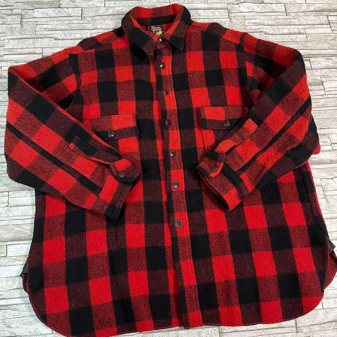 40s Woolrich マッキーノジャケット バッファローチェック ビンテージ