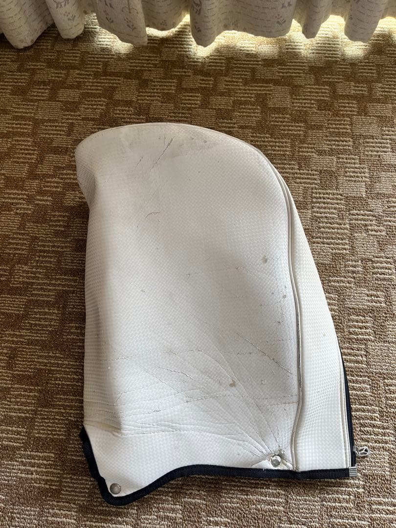 XXIO キャディバッグ ホワイト/ブルー