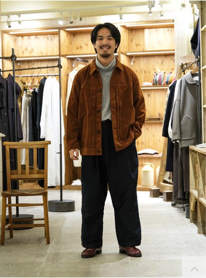 CONFECT コンフェクト ウールコーデュロイ トラッカージャケット