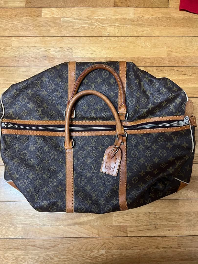 【Louis Vuitton】ボストンバッグ 大容量　ブラウン