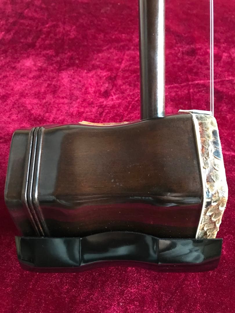 二胡★中古品★錦蛇本皮★完全手入れ★音など確認済み