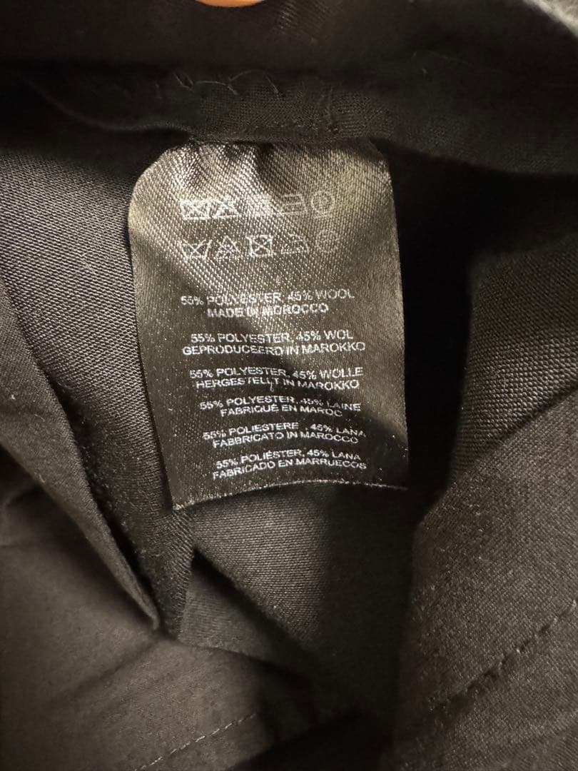 dries van noten 1タックワイドスラックス