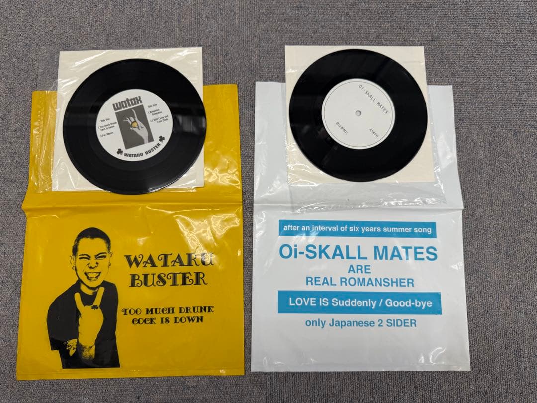 Oi-SKALL MATES シングルレコード4枚　会場限定品含む