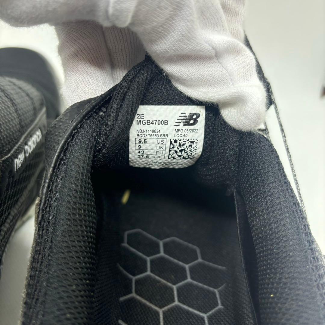 New Balance ゴルフシューズ ブラック