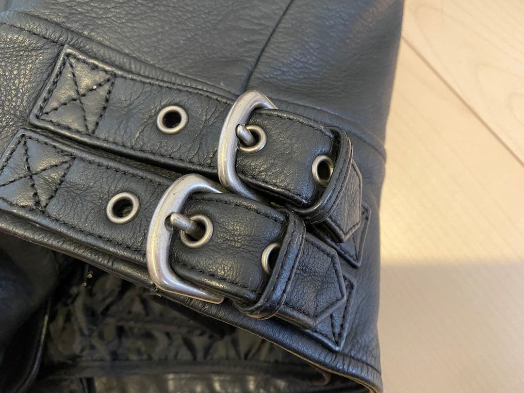 サ*し様 ハーレーダビッドソン レザー ライダース　ジャケット　HD ライナー付