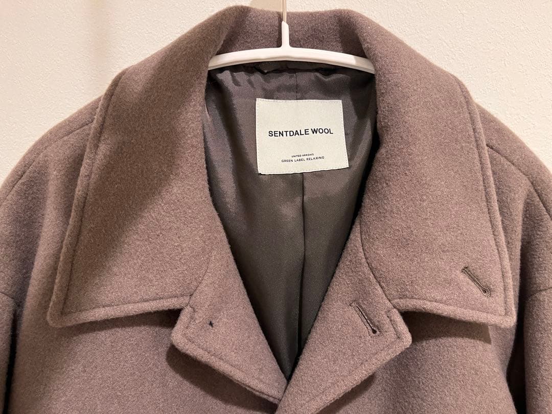 グリーンレーベル sentdale woolカバーオール モカ L 美品