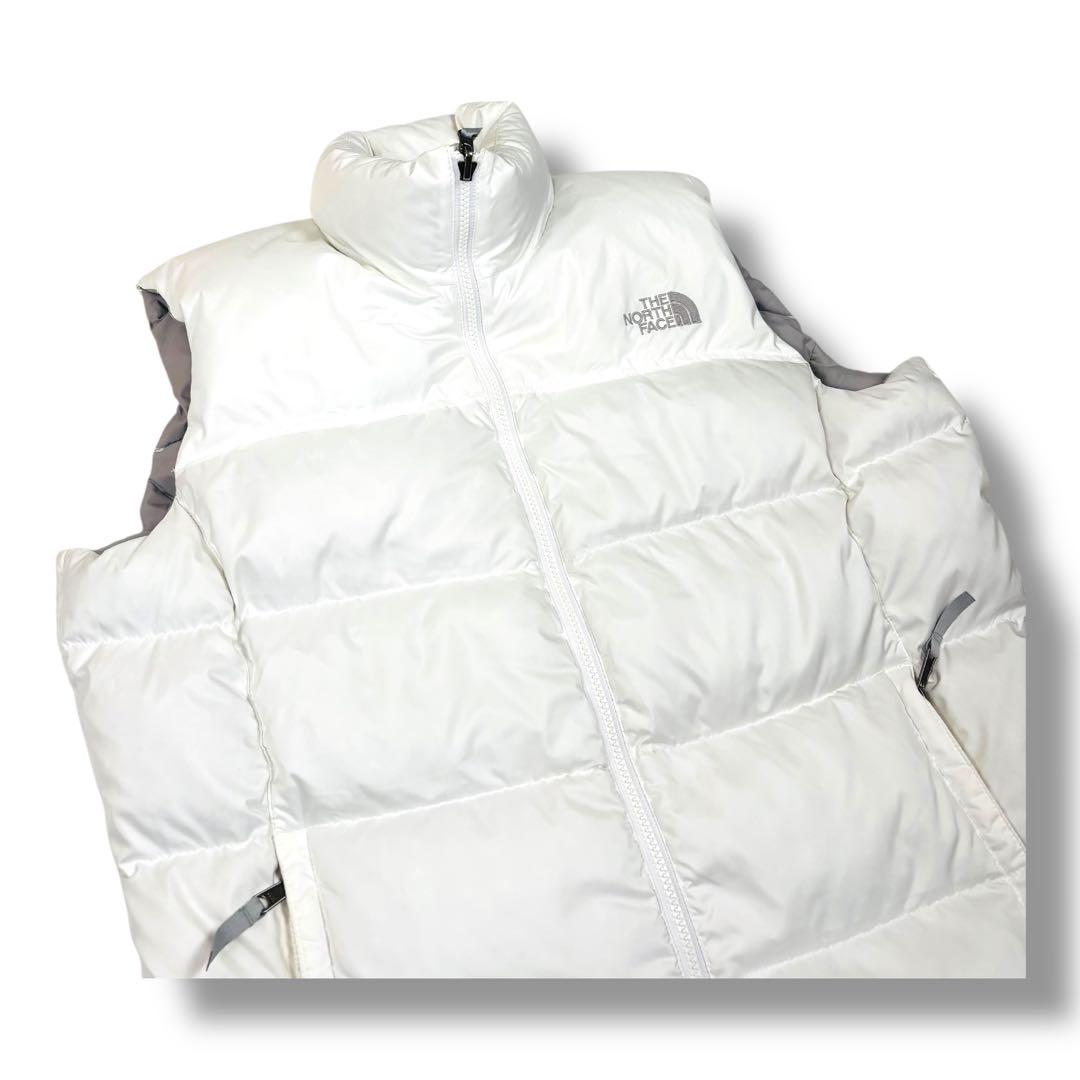 THE NORTH FACE ダウンベスト XL 700 ホワイト【234】