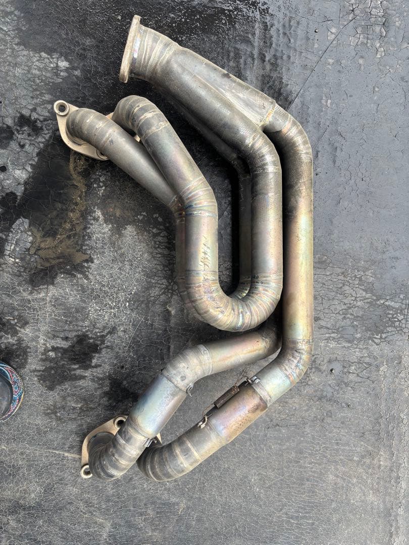 ど*ん様 ZN6 フルチタンエキマニ　　イーカスタム