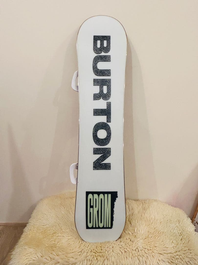 ちろさん専用Burton GROM ボード110 バイン セット キッズ　スノー