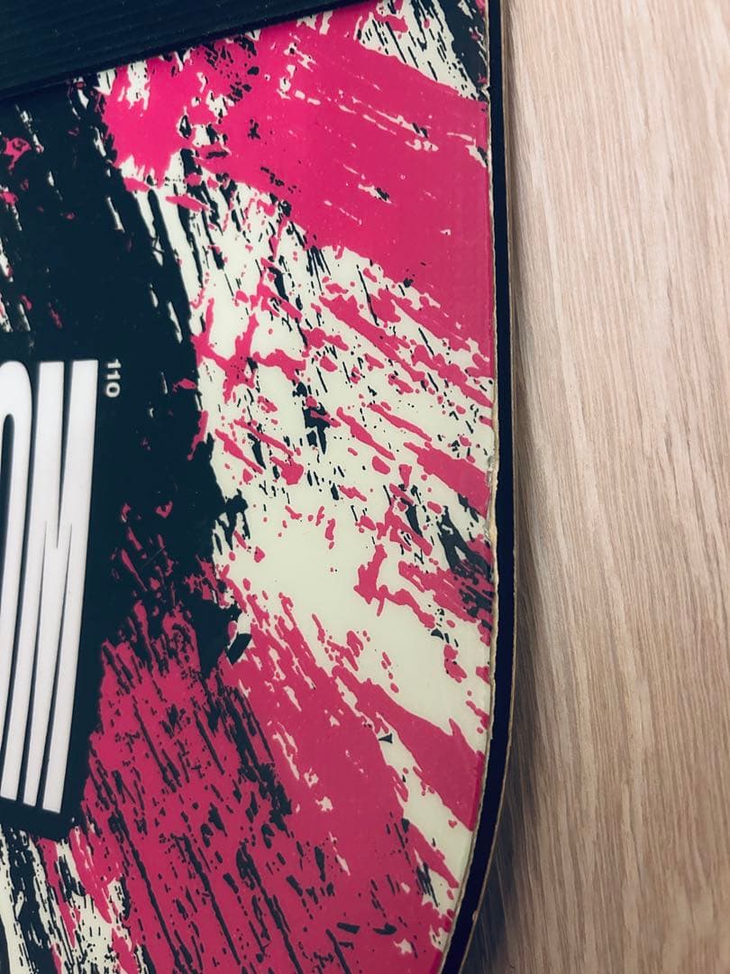 ちろさん専用Burton GROM ボード110 バイン セット キッズ　スノー