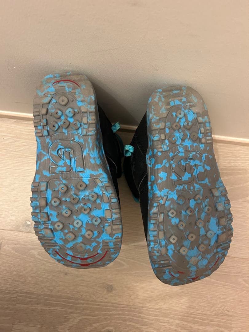 ちろさん専用Burton GROM ボード110 バイン セット キッズ　スノー