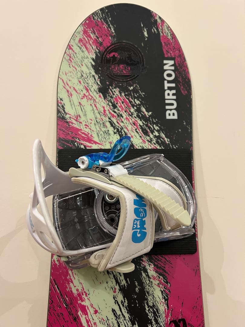 ちろさん専用Burton GROM ボード110 バイン セット キッズ　スノー