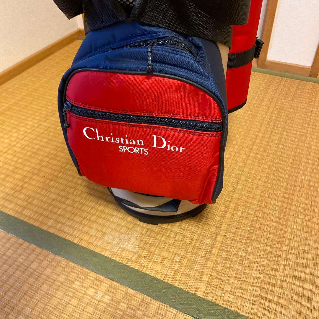 CXD キャディバッグ 青赤 コンビネーション