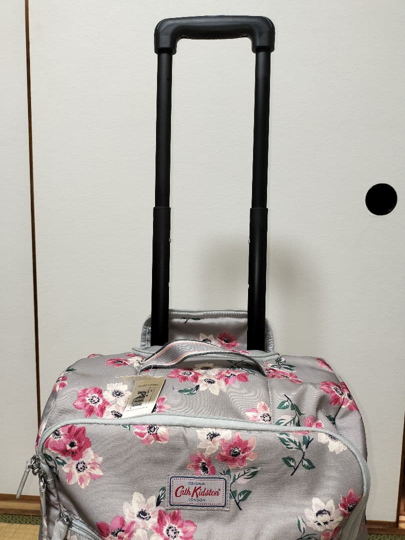 Cath Kidston キャビンバッグ　スモールアネモネ　 グレー