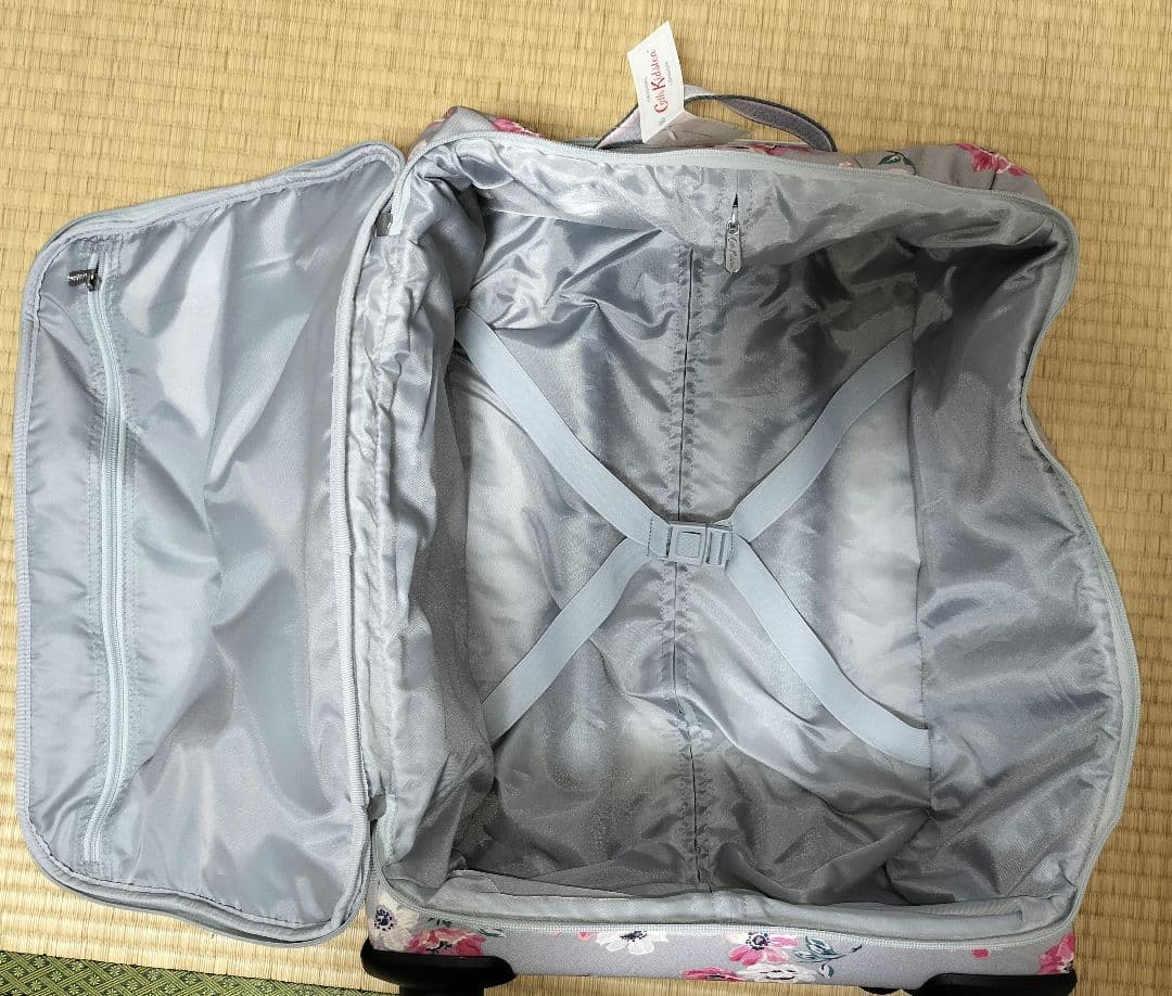 Cath Kidston キャビンバッグ　スモールアネモネ　 グレー