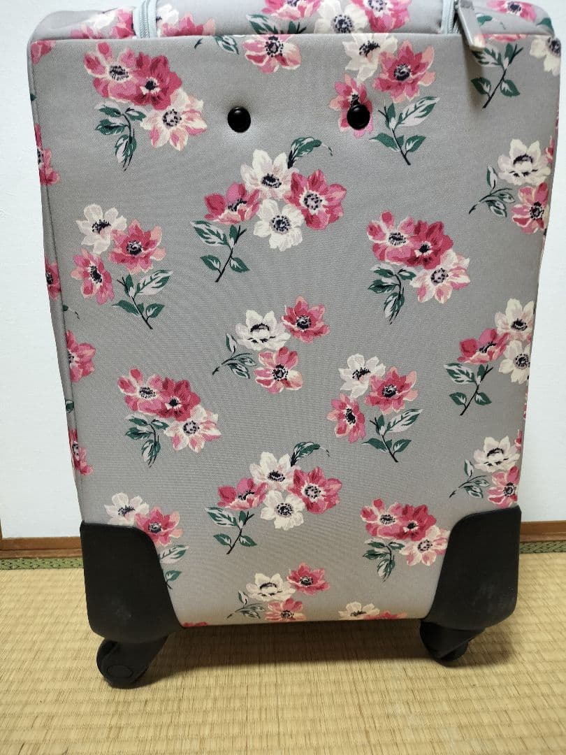 Cath Kidston キャビンバッグ　スモールアネモネ　 グレー