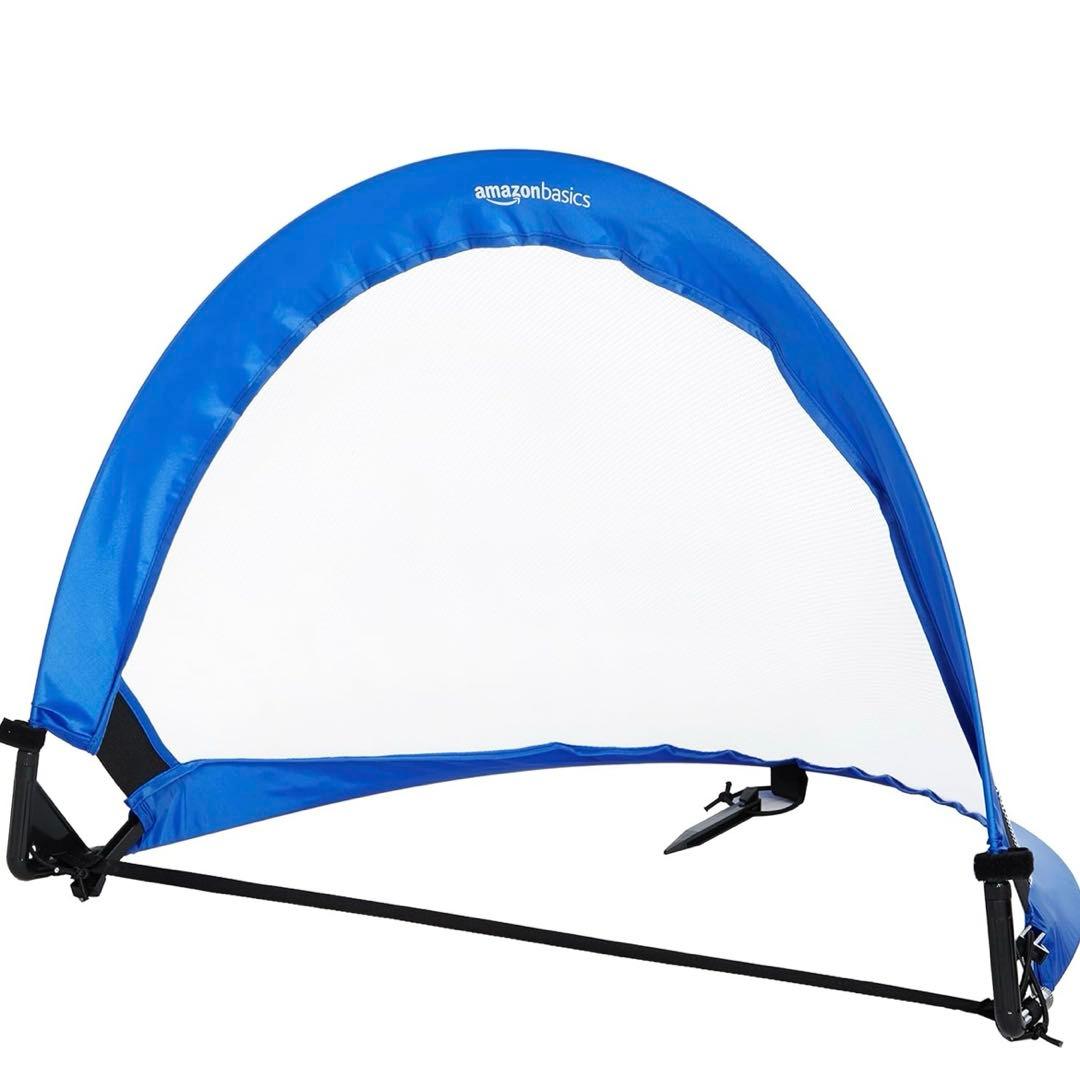 【完売サイズ】Amazonベーシック ポップアップ式ゴールセットキャリーケース付