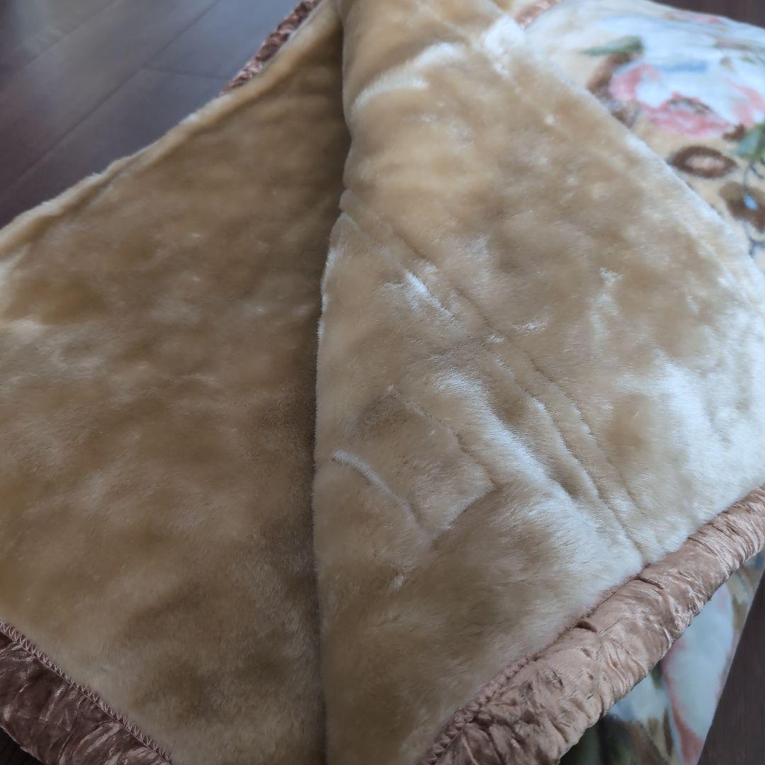 新品未使用ダブル毛布ロマンス小杉ROMANCEブランケットコレクション日本製