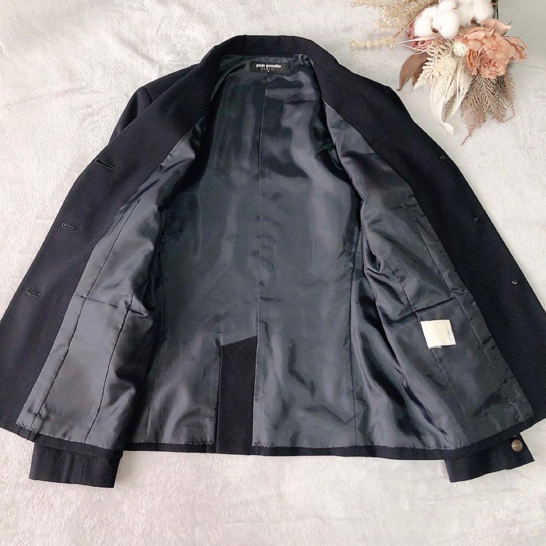 pom ponette 卒服 4点セット ブレザー スカート ワッペン 160