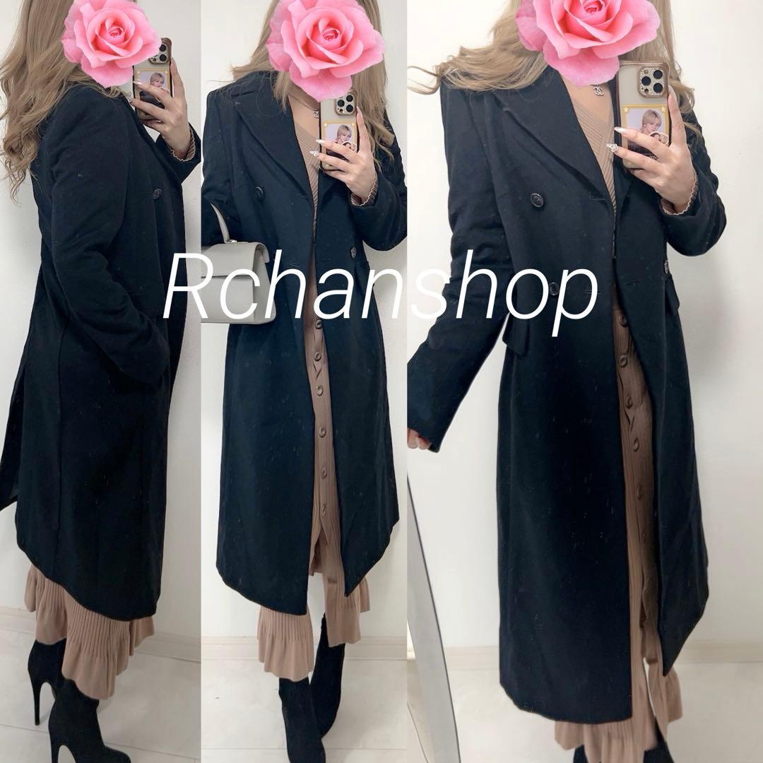 ♡美品♡MICHAEL KORS マイケルコース　カシミヤコート　ブラック